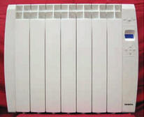 Calefacción eléctrica Siemens,calor azul, Radiadores, emisores  termoeléctricos